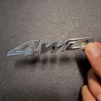 ราคา สติ๊กเกอร์โลโก้สัญลักษณ์โลหะโลหะผสม 4WD 3d Badge (17394769457)