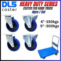 ราคา (4"/5") PU ล้อรถเข็น/หมุน/ล้อหล่อแข็งสําหรับรถเข็นรถบรรทุกมือ/Roda Troli(150KG/300KG) (56654215677)