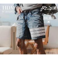 ราคา พร้อมส่ง ของแท้ ยีนส์ขาสั้น Holdem H8 Monogram Washed denim shorts (18984166546)