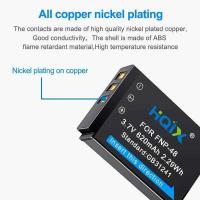 ราคา ❃ HQIX สําหรับ Fujifilm Xq1 Xq2 X-01 X-02 กล้อง Np-48 Dual Charger แบตเตอรี่ ❃ (41306222622)