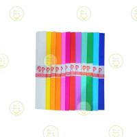 ราคา กระดาษย่น กระดาษทำดอกกระทง กระดาษทำดอกไม้ กระดาษย่นลอยกระทง กระดาษย่นหลากสี (29764201841)