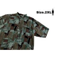 ราคา CLAUDIO VALENTINO เสื้อมือสอง เสื้อเชิ้ตแขนสั้น เสื้อเชิ้ตลายอาร์ตสไตล์คลาสสิค (41000469282)