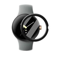 ราคา Google PixelWatch PixelWatch2 PixelWatch3 3 ชิ้น 400D Full Cover HD Black Edge ฟิล์มกระจกนิรภัยสําหรับ Google Pixel Watch 3 2 Anti-Fingerprints ระเบิดนาฬิกาป้องกันหน้าจอ (27273409702)