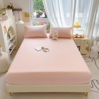 ราคา ผ้าปูที่นอนฝ้ายลายตุ๊กตาบาร์บี้ สีชมพู (41569195471)