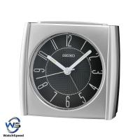 ราคา Seiko QHE205 QHE205S สีเทาควอตซ์อะนาล็อกเงียบกวาดเงียบการเคลื่อนไหวเงียบนาฬิกาปลุกเลื่อน (50402385898)