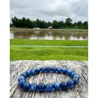 ราคา สร้อยหิน “ไคยาไนต์” (Kyanite) สีน้ำเงินแห่งความสงบ หินธรรมชาติที่สะกดสายตาด้วยเฉด สีน้ำเงิน (56550045893)