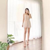 ราคา Clearance - LAFS Candy Set Top And Bottom | ชุดสูทเสื้อท่อนบนและกางเกงขาสั้นของผู้หญิง | ชุดสูทเสื้อแขนกุดและกางเกงร้อน (40901692633)