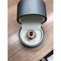 ราคา แหวนทับทิมล้อมเพชร42ตัง (23667005265)