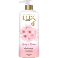 ราคา LUX Shower cream Sakura Dream (500 ml) ลักส์ ครีมอาบน้ำ สูตรซากุระ บลูม ฟลอรัล ฟิวชั่น ออยล์ ขนาด 500 มิลลิลิตร (2746253911)