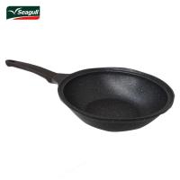 ราคา ซีกัล กระทะลายหินอ่อน ทรงลึก พรีเมี่ยม มาร์เบิ้ล สโตน 28 ซม. ﻿SEAGULL PREMIUM MARBLE STONE DEEP FRY PAN 28 CM. (26883419198)