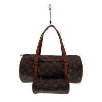 ราคา LOUIS Vuitton Boston bag Papillon 30_monogram canvas pvc BRW overall pattern M51385 There is a thread on the inside Direct from Japan Secondhand (50504274711)