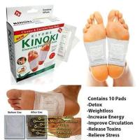 ราคา Alithai Kinoki Detox Foot Pad ใหม่แผ่นแปะเท้า ตัวยาเข้มข้นกว่าเดิม แผ่นแปะเท้าดูดสารพิษ กล่องละ 10 แผ่น white (23565158213)