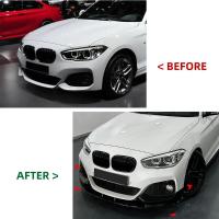 ราคา For BMW 1 Series F20 F21 LCI M Sport 2015-2019 MP Car Front Bumper Lip Spoiler Splitter Fog Lamp Gr (40127369578)