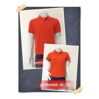 ราคา เสื้อโปโล Geeko ตรากวาง สีส้มออเร้นท์ (8346973951)