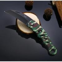 ราคา มีดเดินป่า มีดเอนกประสงค์ มีดพับ มีดพก ลายทหาร (สีเขียว) (2170553046)