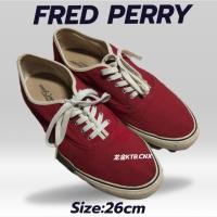 ราคา รองเท้าFred perryญี่ปุ่นแท้มือสอง รองเท้าผ้าใบญี่ปุ่นแท้ (41117244021)