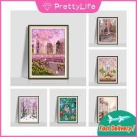 ราคา 【PL】ภาพวาดปักเพชร ลายทิวทัศน์ สีชมพู 5D ขนาด 30x40 ซม. 40x50 ซม. สําหรับเด็ก และผู้ใหญ่ ตกแต่งบ้าน (22533011534)
