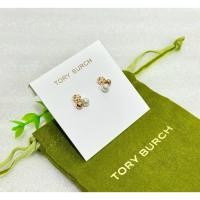 ราคา ลายใหม่ ต่างหู Tory Burch Britten Pearl Cluster Earring (42577452295)
