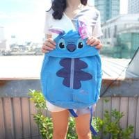 ราคา กระเป๋าเป้ พร้อมหมวก Stitch สติช 14นิ้ว (97885673)
