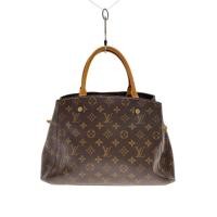 ราคา LOUIS VUITTON Handbag Montaigne MM M41056 Monogram PVC Brown LV Direct from Japan Secondhand (45554021857)