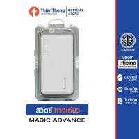 ราคา Bticino สวิตช์ทางเดียว บิทิชิโน 1 โมดูล 1P 1 Way รุ่น Magic M9001 เมจิก (9453372962)