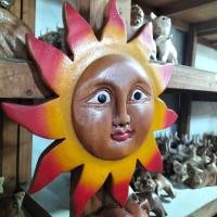 ราคา ไม้แขวนผนังรูปหน้าพระอาทิตย์ งานไม้แกะสลักรูปพระอาทิตย์ ไม้แกะสลักแขวนกำแพงรูปพระอาทิตย์ (40755950704)