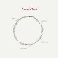 ราคา gimgioielli - สร้อยคอหินปะการังไข่มุก Coral Pearl (44073371425)