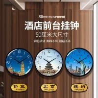 ราคา ทีคิวเจ โรงแรมล็อบบี้นาฬิกาแขวนล็อบบี้แฟชั่นนาฬิกาเงียบนาฬิกาแขวนสร้างสรรค์ขนาดใหญ่ขนาดใหญ่นาฬิกาวิทยุ (46204435421)