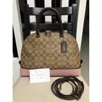 ราคา กระเป๋า Coach แท้ 100% นำเข้าจากอเมกา ทรงโดมใบใหญ่ ฐาน 13 นิ้ว (6473197070)