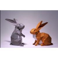 ราคา โมเดลกระดาษ 3D (180 แกรม) รูปกระต่าย (10929265508)