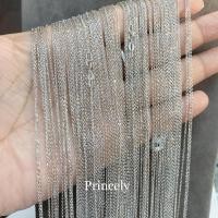 ราคา Princely สร้อยคอทองคำขาวแท้ 9K นำเข้าจากอิตาลี ลายโซ่ เล็กๆๆแต่เล่นไฟสุดๆๆ (3703295608)