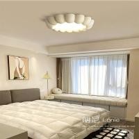 ราคา โคมไฟห้องนอนโคมไฟห้องเด็กเรซินครีมลมป้องกันดวงตาเต็มสเปกตรัมห้องสาวอบอุ่นโคมไฟฟักทองโคมไฟเพดานห้องนอนใหญ่ NGCO (28020711042)