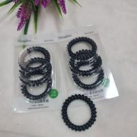 ราคา ยางรัดผม ยางรัดผมเกลียว ยางมัดผมสายโทรศัพท์ (28210496371)