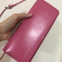 ราคา กระเป๋า Elle เป็นทั้งกระเป๋าสตางค์ใบยาว และสะพายได้ มือสอง (7800455181)