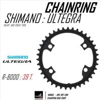 ราคา ใบจานหน้า SHIMANO : ULTEGRA FC-R8000 39 ฟัน CHAINRING 39T. / 110 BCD (24141127817)