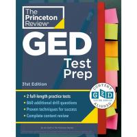 ราคา 9780593517888 THE PRINCETON REVIEW GED TEST PREP, 2025: 2 PRACTICE TESTS + REVIEW & TECHNIQUES + ONLINE FEATURES (26416318959)