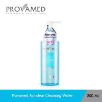 ราคา PROVAMED ACNICLEAR CLEANSING WATER 200ML สูตรน้ำเกลือธรรมชาติ ลดปัญหาสิว (29305840855)