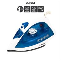 ราคา AIKO EL-2018B สีน้ำเงิน เตารีดไอน้ำเคลือบเทฟล่อน พร้อมสเปรย์และรีดแบบแห้ง ***รับประกัน 1 ปี (28903633379)