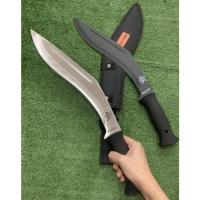ราคา มีดกุรข่ามีดเดินป่า มีดใบตาย COLD STEEL Conqueror Kukri ขนาด 17.5 นิ้ว (44 ซม.) สีดำ และ สีเงิน (11937765526)