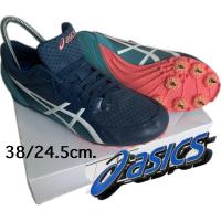 ราคา รองเท้า วิ่ง Sneaker มือสอง ขายตามสภาพ ASICS EFFORT 13 รองเท้าวิ่งสตั๊ด รุ่นจูเนียร์ สำหรับวิ่ง ลู่ ลาน วิบาก 38/24.5CM (57301430993)