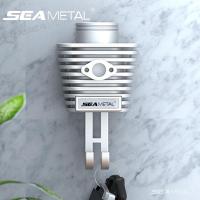 ราคา SEAMETAL ตะขอแขวนผนังอเนกประสงค์ ติดตั้งง่าย ที่แขวนกุญแจติดผนัง ที่เก็บของในบ้าน (42075124228)