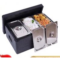 ราคา #กล่องใส่อาหาร/กล่องควบคุมอุณหภูมิ /กล่องโฟมEPSบรรจุอาหาร @กล่องEPPเก็บอุณหภูมิ พร้อมถาดสแตนเลส *ถาดสแตนเลสบรรจุอาหาร (27038481591)