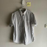 ราคา เสื้อเชิ้ต Uniqlo ลายทาง ไซส์ M มือสอง (25816670122)