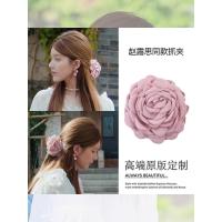 ราคา สีชมพู ดอกกุหลาบ ดอกไม้จับคลิป ผู้หญิง ปริมาณคลิปผมขนาดใหญ่ ที่หนีบฉลาม เครื่องประดับผม (45650259260)