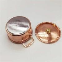 ราคา Soup 16Cm With Lid Saucepan For Induction Cooker Small Copper Hot Stew Pan Stock Pot Cookware (26020120198)