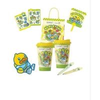 ราคา ชุด Fuku x B-Duck แก้วน้ำ 2 ใบ + ปากกาสีเขียว (25295885035)