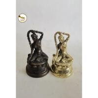 ราคา พระแม่ธรณีทำจากเนื้อทองเหลืองแท้ หน้าตัก​ 2" ทำผิวขัดเงา​ผิวลงหิน (24979346984)