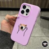 ราคา จัดส่งทันที เคสสำหรับไอโฟน11 รูปสุนัขชิบะ เคสด้านครอบสองชั้นสีสัน For IPhone13 11 12 14PLUS 6/7/8 15 16Pro MAX X XS XR (40661278097)