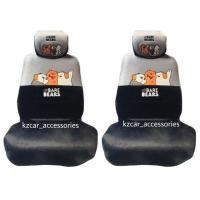 ราคา (1คู่) หุ้มเบาะผ้า+ หุ้มหัวเบาะ ลายหมี We Bare Bears ลิขสิทธิ์แท้ (2515002185)