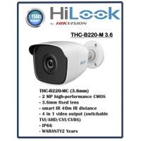 ราคา ราคาถูก Hilook THC-B220-M ชัด2MP กล้องตัวใหญ่ IR 40เมตร ปรับได้ 4ระบบTVI/CVI/AHD/CVBS เสียบใช้งานได้เลย ประกัน 2ปี (10221226041)